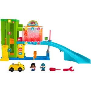 Fisher-Price Mattel Fisher Price Centre De Voitures Des Petits Gens (nordiques) (hrc60) pas cher