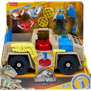 Fisher-Price Imaginext Camion De Transport De Dinosaures Et Jeu De Figurines pas cher
