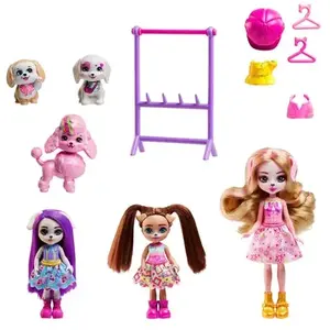 FAMILLE CHIEN & ACC - ENCHANTIMALS - HNV26 - POUPEE ENCHANTIMALS pas cher