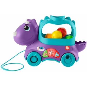 Fisher-Price FP INFANT - Poppin Dino - S Europe, Multicolore (Mattel, Inc. HNR52) pas cher