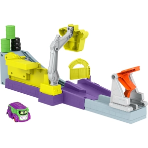 Fisher-Price Fisher Price Batwheels Speelgoedautobaan Legioen Zoom Transparant pas cher