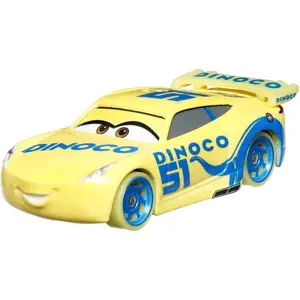 Lot de mini véhicules Cars phosphorescents en die-cast 1:55 - MATTEL
