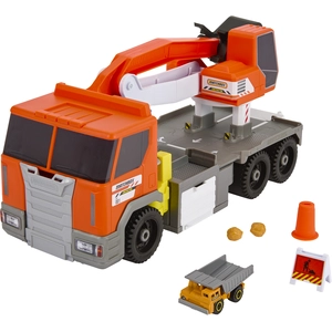 Matchbox Action Drivers - Transforming Excavator - Speelgoedvoertuig pas cher