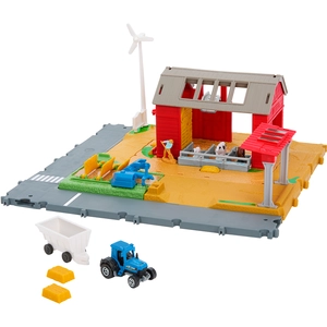 Matchbox Action Drivers Farm Harvest-speelset Met Speelgoedautobaan Transparant pas cher