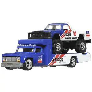 Hot Wheels Camion De Transport D´équipe Et Course pas cher