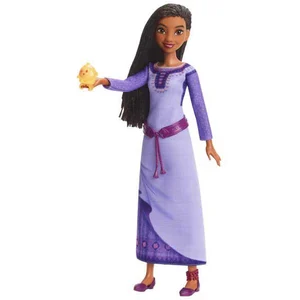 Disney Princess Poupée Fashion Asha Du Royaume Des Roses Chantante Et Figurine De Souhait Inspirée Des Étoiles pas cher