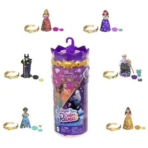 Mattel Princesses Disney-Mini-Poupées Royauté Color Reveal-Assortiment HXH16 pas cher