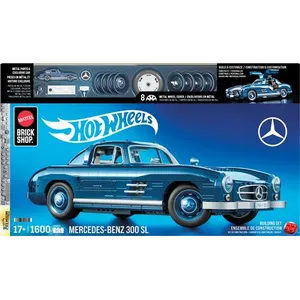 Jeu de construction Mega Hot Wheels Premium Mercedes-Benz 300 SL pas cher