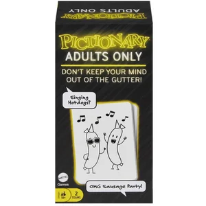 Mattel Games Pictionary Jeu De Société Réservé Aux Adultes pas cher