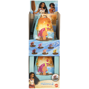 MATTEL Pirogue et ses 3 surprises JBT68 -Vaiana 2 pas cher
