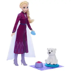 Mattel Disney Interactive Studios Disney Die Eiskönigin Elsa & Baby Bear pas cher