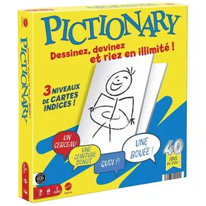 Mattel PICTIONARY CORE FRANCE pas cher