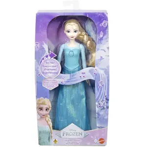 Mattel Disney-La Reine Des Neiges-Elsa Poupée Chantante-Chanson En 4 Langues - 3 Ans+- Jdx48 pas cher