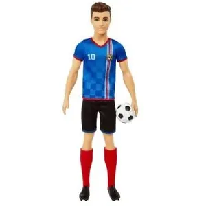 Barbie Ken Footballeur - Poupée Mannequin - Dès 3 ans