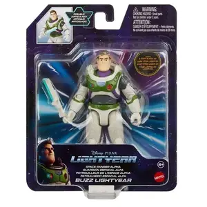 Mattel Figurine articulée Disney Pixar Buzz l'éclair combinaison alpha 12 cm pas cher