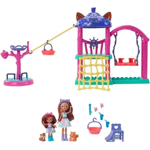 Poupées Enchantimals Coffret L’Aire de jeux pas cher