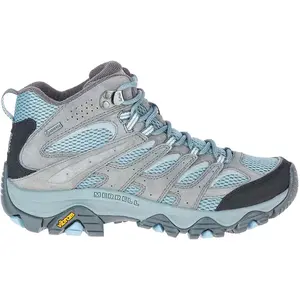 Merrell Moab 3 Mid Gore-Tex Femme Bleu-gris pas cher