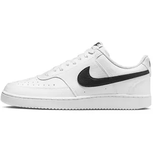 NIKE Court Vision Low, Chaussure de Basketball Homme, blanc noir, 47 E... pas cher