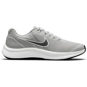 Nike STAR RUNNER 3 GS JR hardloopschoenen kindersneaker sportschoenen DA2776 005 grijs pas cher