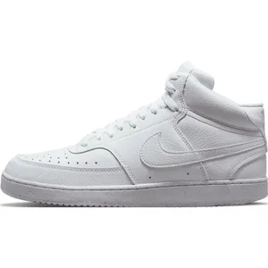 Nike Baskets Nike Court Vision Mid Next Nature Pour Homme - Blanc - 45.5 pas cher