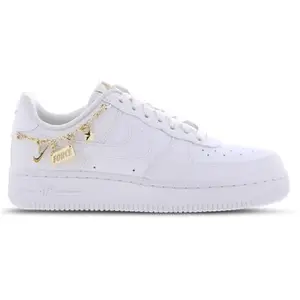 Baskets - NIKE - Air Force 1 Low LX - Femme - Blanc / Or métallique / Noir pas cher
