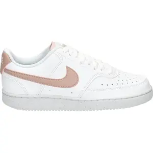NIKE COURT VISION LOW NEXT NATURE - SNEAKERS - WIT/ROZE - DAMES - Maat 41 pas cher