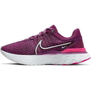 Comparateur de prix : Chaussures femme Nike React Infinity Run Flyknit 3 Rouge 40