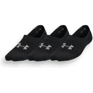 Under Armour Breathe Lite Ultra 3-Pack Sokken - Zwart - Maat 31.5-36.5 - Unisex pas cher