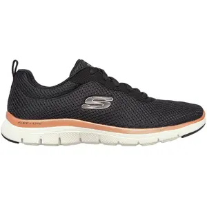 Comparateur de prix : Skechers Flex Appeal 4.0 Brilliant View Femme Basket, Noir, 39 EU