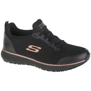 Skechers Skechers Squad Sr Baskets De Running Chaussures Femmes Couleur Noir/Or Rose Taille 39 pas cher