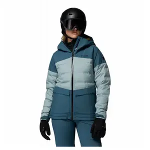 Columbia, Femmes, Veste de ski, Glacier Ridge Down Jacket (M), Bleu, M pas cher