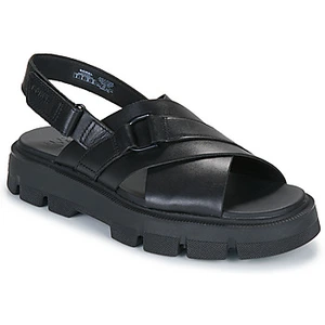 Sandalen Sorel REIN CB CRISSCROSS SANDAL Zwart pas cher