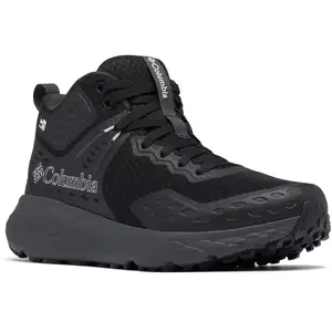 Columbia Men's Konos TRS Outdry Mid, Waterproof Mid Rise Trekking and Hiking Boots, Black/Shark, 12