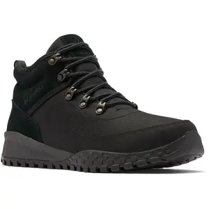 Columbia Baskets d'hiver Fairbanks mi-hautes pour homme, Black Shark., 45 EU pas cher