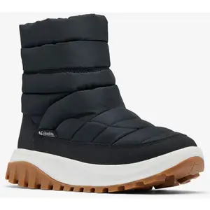 Columbia Snowtrot Mid 2075111010, Vrouwen, Zwart, Laarzen,Sneeuw laarz... pas cher