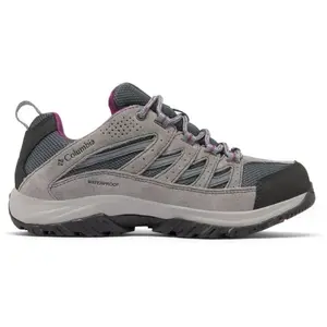 Columbia CRESTWOOD WATERPROOF Dames Wandelschoenen - Grey pas cher