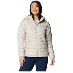 Columbia Powder Lite  II Hooded Jacket Dames Outdoorjas - Dark Stone pas cher