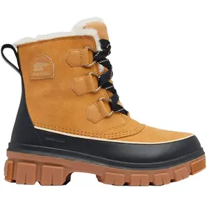 Sorel TORINO  V WP Dames Snowboots - Curry, Black pas cher
