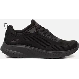 Skechers Skechers Bobs Squad Chaos Femme Baskets Décontracté Noir - 41 pas cher