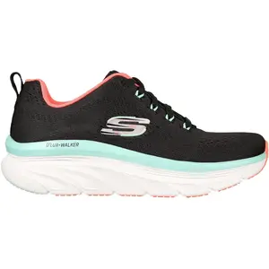 Baskets femme Skechers D'lux Walker Fresh Finesse Noir 36 pas cher