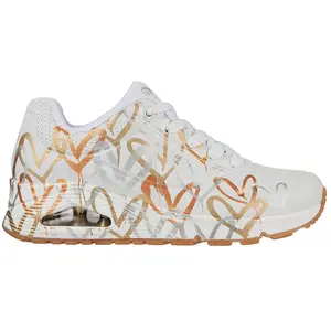 Comparateur de prix : Skechers, Femmes, Baskets, X JGoldcown Uno, Blanc, (36)