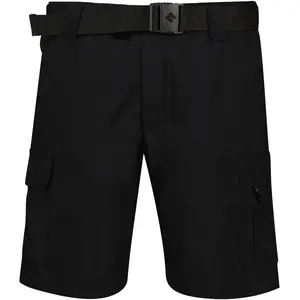 Columbia Men's Silver Ridge Utility Cargo Short, Cargo Hiking Shorts, Black, W42/L10