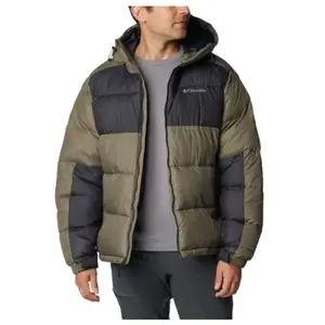 Vestes COLUMBIA Pike Lake Ii Hooded Jacket NoirVert - Homme/Adulte pas cher