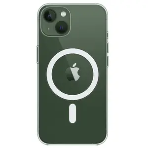 Coque Apple Transparent avec MagSafe pour iPhone 13 pas cher
