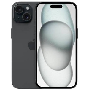 Apple iPhone 15 (128 Go, Noir, 6.10", SIM + eSIM, 5G), Téléphone porta... pas cher