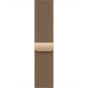Apple Boucle Milanaise Dorée 46 mm - S/M pas cher