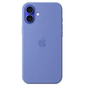 Apple Coque en silicone compatible MagSafe Periwinkle pour iPhone 16 Plus pas cher