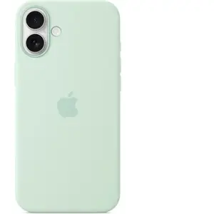 Comparateur de prix : Apple Coque en silicone compatible MagSafe Aquamarine pour iPhone 16 Plus