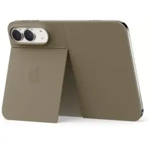 Apple Cover Foliotechwoven Iphone Duo Kickstand Magsafe Taupe pas cher