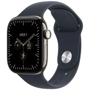 Apple Watch Series 12 GPS + Cellular 46 mm Boîtier en titane Naturel a... pas cher